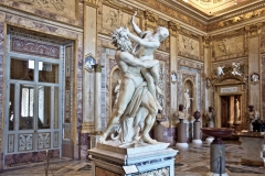 Gian Lorenzo Bernini, Il Ratto di Proserpina, Roma, Museo Borghese, Sala degli imperatori