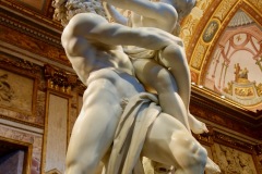 Gian Lorenzo Bernini, Il Ratto di Proserpina, Roma, Museo Borghese, Sala degli imperatori