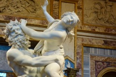 Gian Lorenzo Bernini, Il Ratto di Proserpina, Roma, Museo Borghese, Sala degli imperatori