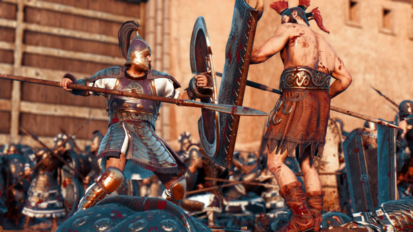 Aiace contro Ettore, dal videogioco A Total War Saga: TROY