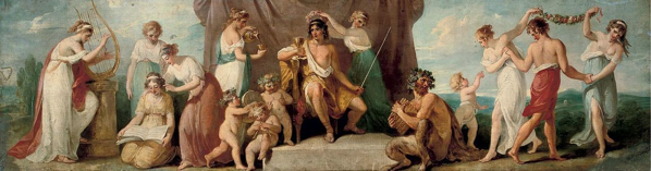 Apollo e le Muse sul Parnaso, XVIII sec