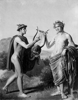 Apollo ed Hermes, Constantin Hansen