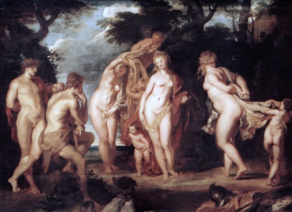  Il Giudizio di Paride. Peter Paul Rubens 1577-1640. Museo Nacional del Prado, Madrid