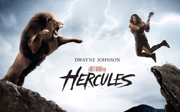 Locandina del film Hercules con Dwayne Johnson