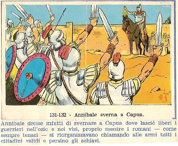 Annibale sverna a Capua