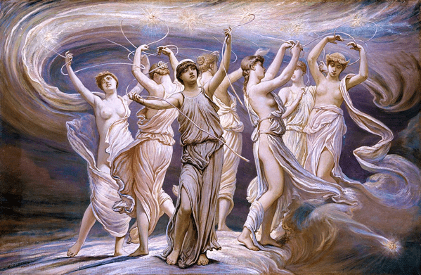 Le Pleiadi, Elihu Vedder 1885