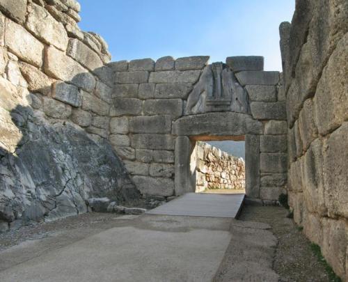 La porta dei Leoni a MIcene